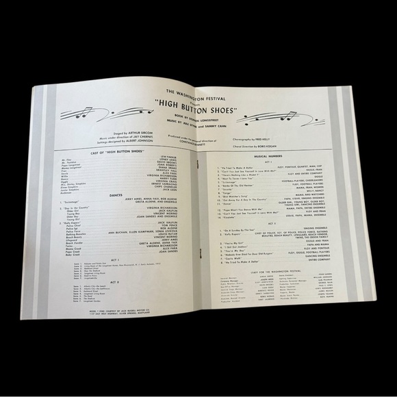 1949 Original High Button Shoes Musical Souvenir Program - Picture 3 of 3